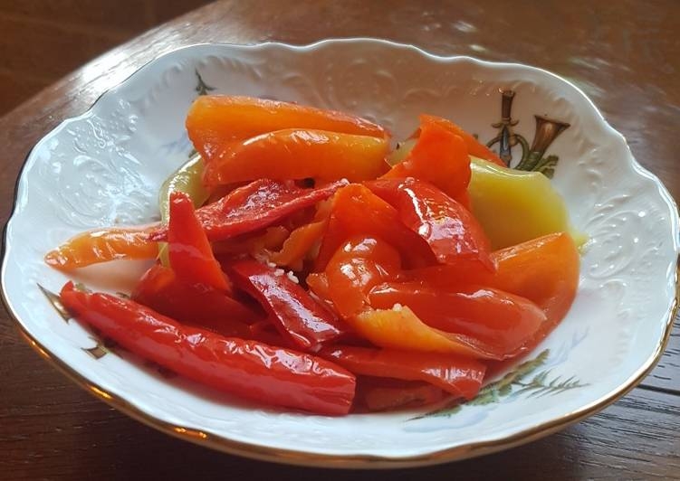 перец маринованный на зиму простой рецепт