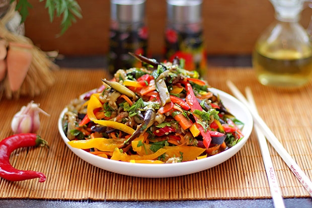 болгарский перец по корейски