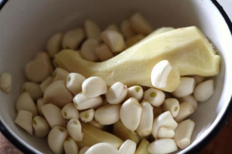 чесночная паста на зиму