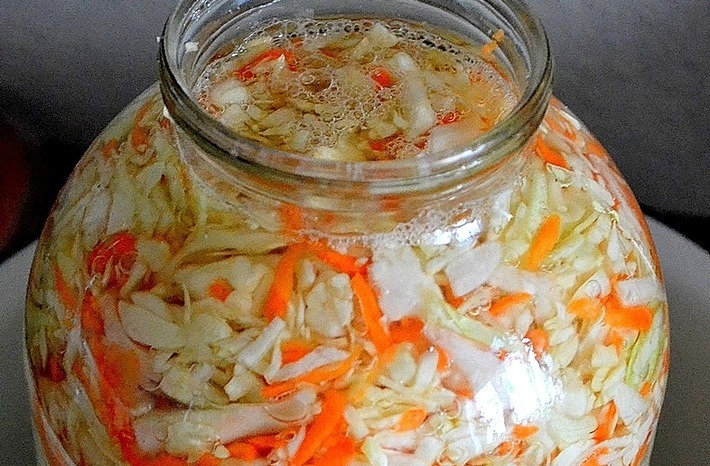 засолить капусту быстро и вкусно в банке