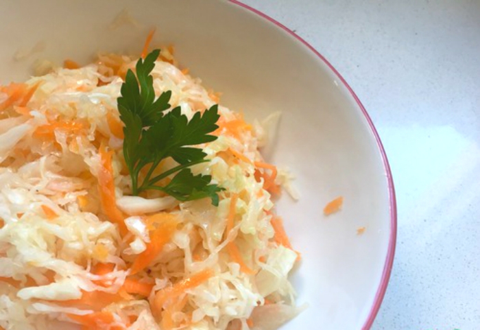 капуста в холодном рассоле на зиму хрустящая