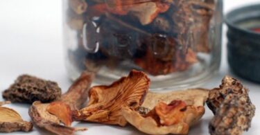 Сушка грибов в духовке