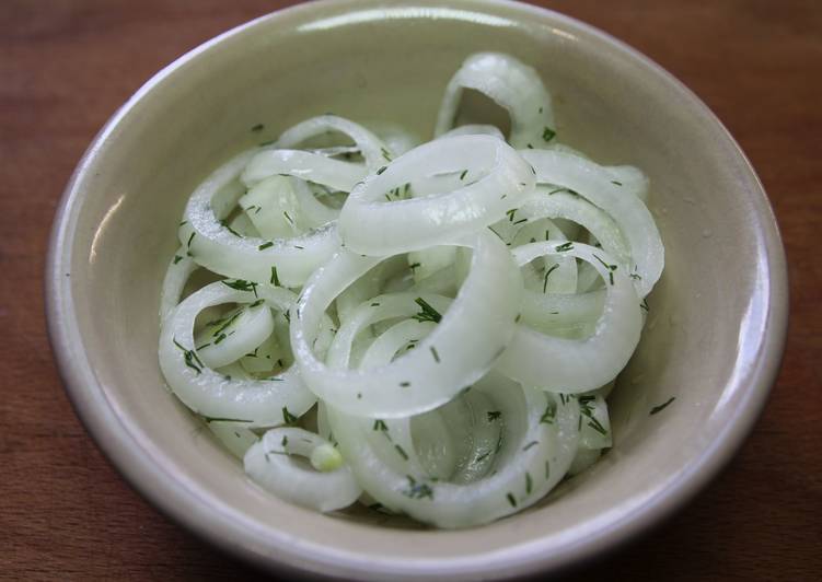 маринад для лука в салат