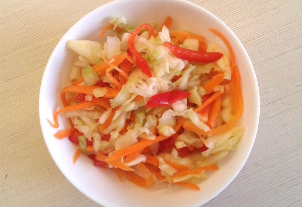 рецепт капусты провансаль на 3 литровую банку