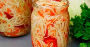 капуста с перцем болгарским