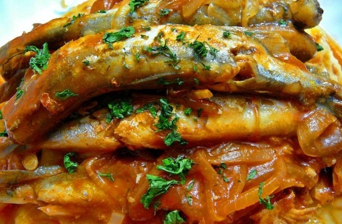 килька в томатном соусе на зиму