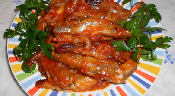 килька в томатном соусе на зиму