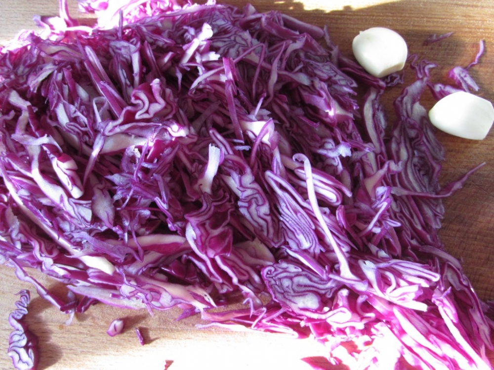 красная капуста маринованная быстрого приготовления