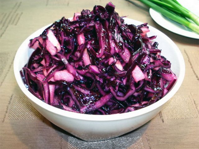 рецепты из красной капусты вкусные и простые