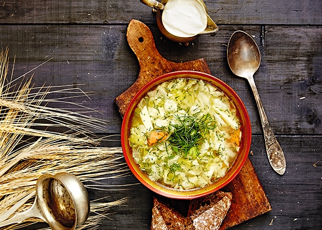 зеленые щи на зиму рецепт