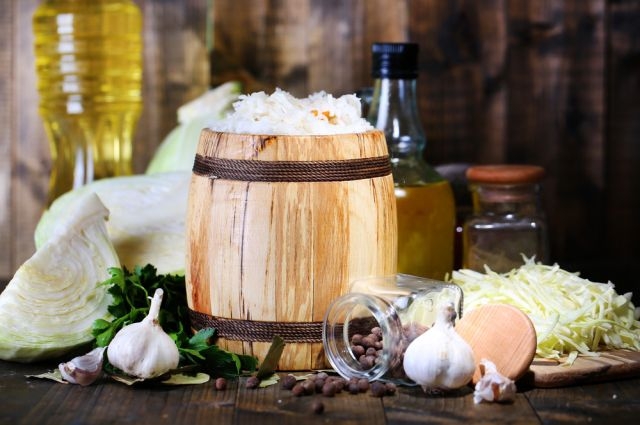 квашеная капуста с клюквой рецепт