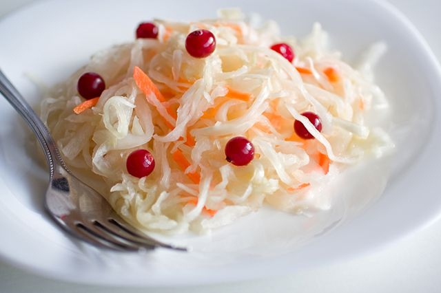 квашеная капуста с хреном рецепт