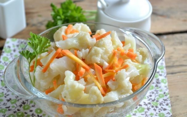 цветная капуста маринованная на зиму без стерилизации