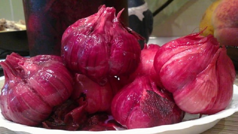 маринованный чеснок целыми головками рецепт на зиму
