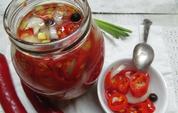 маринованный острый перец на зиму по армянски