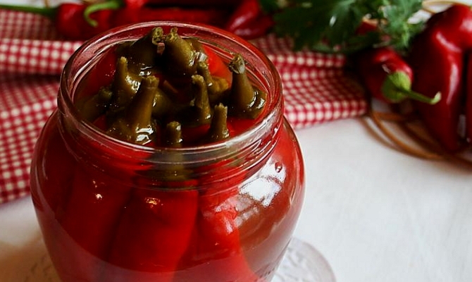 законсервировать горький перец на зиму