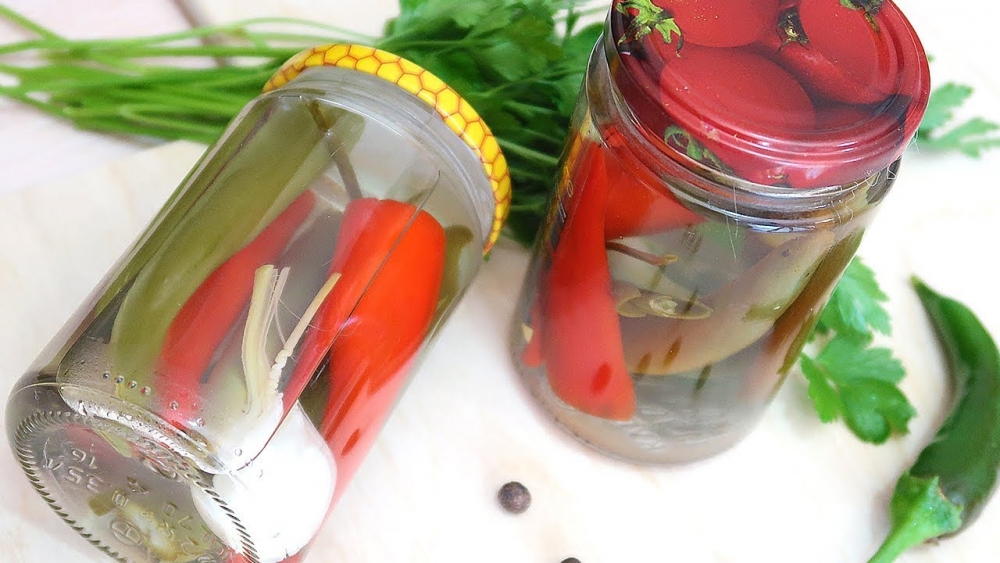 мариновать острый перец чили на зиму