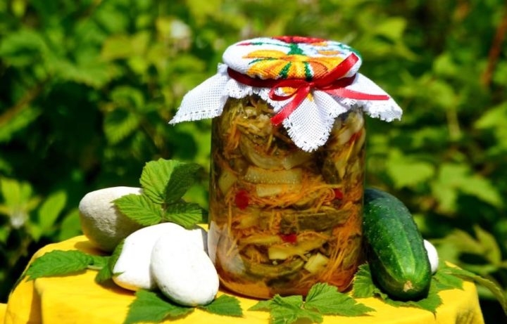 салат из огурцов по корейски