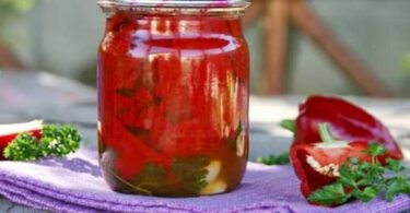 Перец болгарский в масле