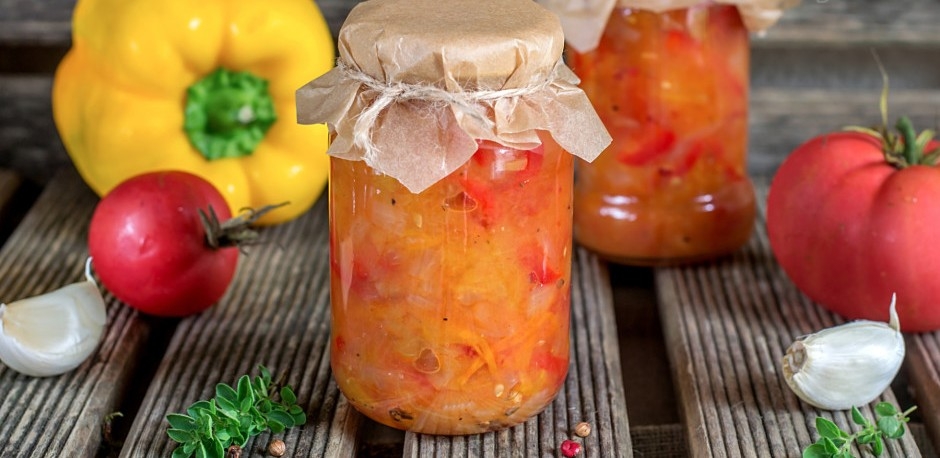 перец в томатном соке на зиму рецепты