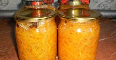 Морковный салат