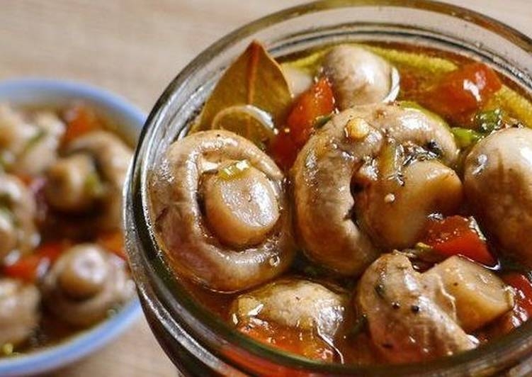 как закрутить шампиньоны на зиму рецепт