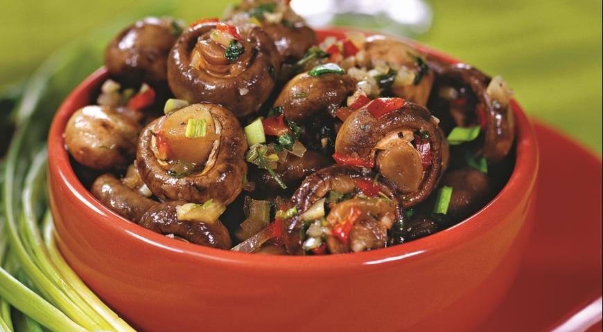 маринованные шампиньоны быстрого приготовления