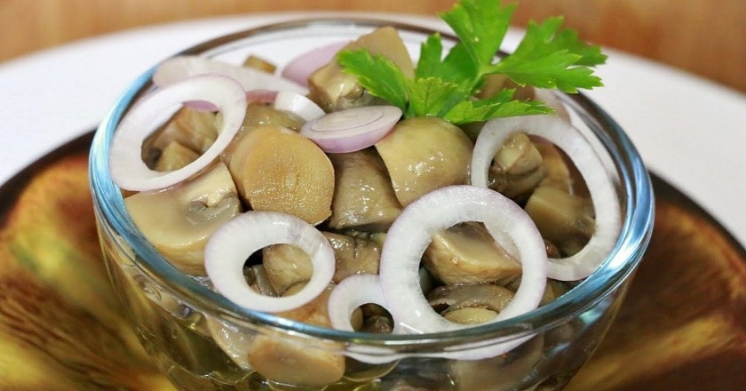 маринад для шампиньонов на зиму