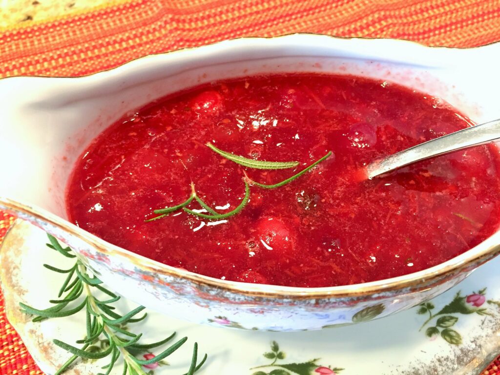 соус из калины к мясу