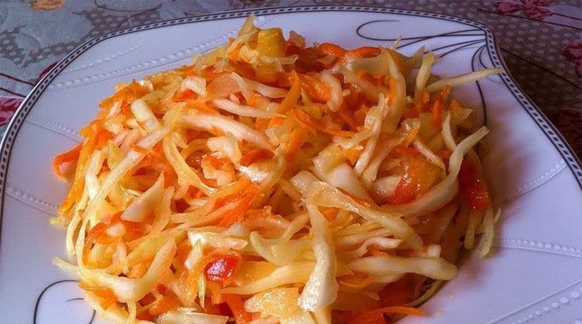 суточная капуста рецепт