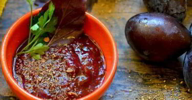 Грузинский соус из слив