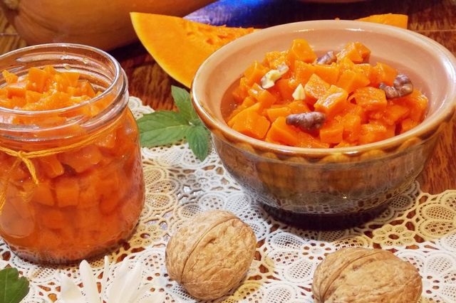 варенье из тыквы с курагой и лимоном