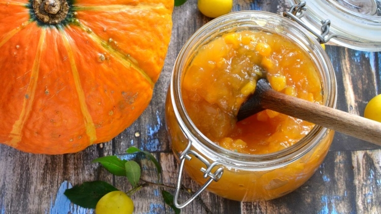 повидло из тыквы с курагой на зиму