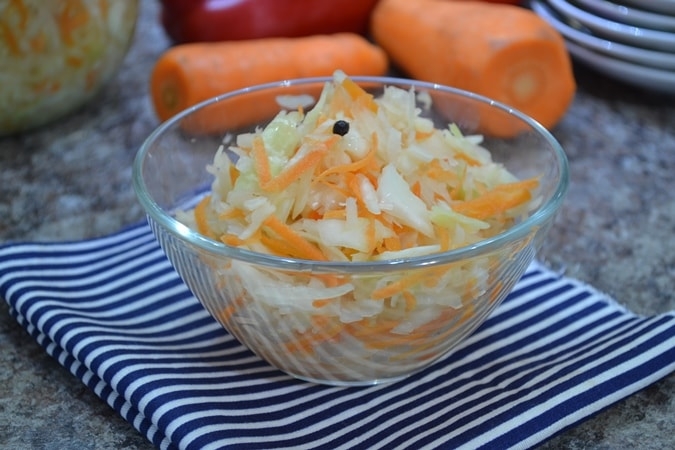 маринованная капуста с уксусом на зиму