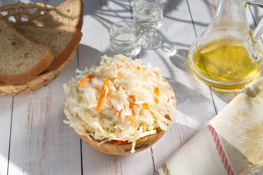 острая капуста на зиму кусочками в банке