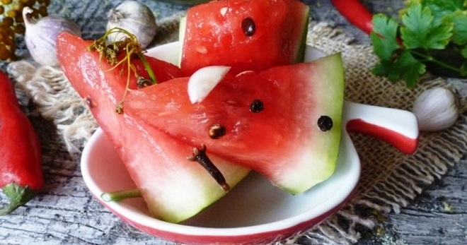 как мариновать арбузы в банках