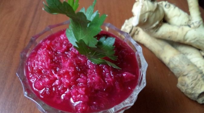 хреновина со свеклой на зиму рецепт